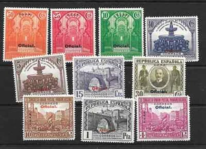 Edifil 620/9 MNH de Luxe Surcharge Cupp Catalogue 300 Euros - Picture 1 of 1