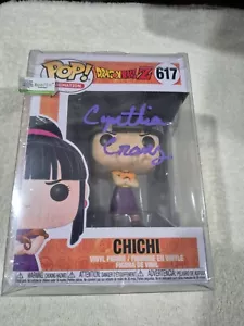 Funko Pop Dragon Ball Z Chichi Signed By Cynthia Cranz 617 - Picture 1 of 6