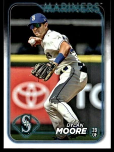 2024 Topps Series 2 #441 Dylan Moore Seattle Mariners - Picture 1 of 2