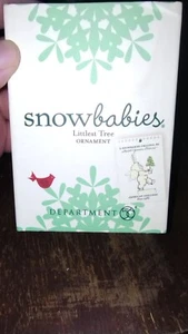 Dept. 56 Snowbabies "The Littlest Tree" Mint In Box Unopened - Picture 1 of 4