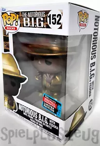 Funko Pop 152 Rocks The Notorious B.I.G. Notorious B.I.G. with Fedora Vinylfigur - Bild 1 von 2