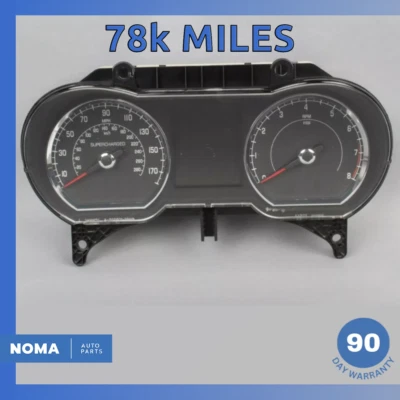 Cuadro de instrumentos velocímetro sobrealimentado 10-13 Jaguar X150 XKR 5,0 L OEM 78 k Foto 1 de 4