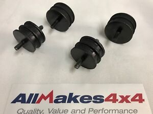 Allmakes Land Rover Series 2, 2a & 3 2.25 Petrol Engine X2 & Gearbox X2 Mounts 