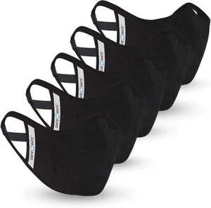 5 Stück Safe + Mate Stoff Gesichtsmaske mit Einsatz - waschbar & wiederverwendbar, Case Mate, S/M - Bild 1 von 11