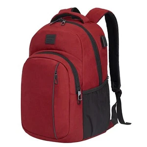 Travel Laptop Backpack17 Inch Business Laptop Bag Rucksack with USB Charging ... - Picture 1 of 6