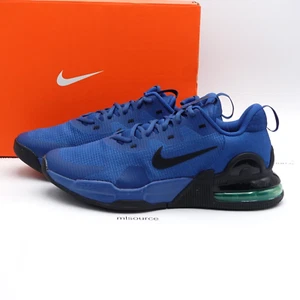 Size 10 Men's Nike Air Max Alpha Trainer 5 Sneakers DM0829-403 Court Blue/Black - Picture 1 of 7