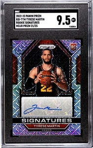 2022-23 Panini Prizm Tyrese Martin Rookie 21/25 Auto Mojo Sigs SGC 9.5 Mint+ - Picture 1 of 2
