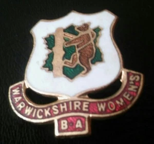 Warwickshire Women's Bowling Association enamel pin badge. We've more badges. - Picture 1 of 2