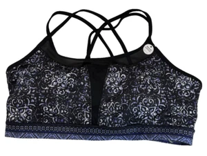 Gaiam WOMEN'S Size XL Sports Bra Active Yoga Medium Support, NEW - Picture 1 of 7