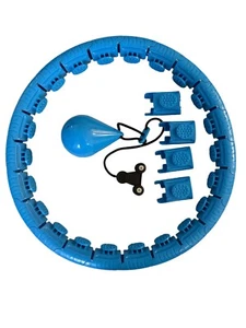 JLoibao Weighted Hula Circle with 26 Links (56 Inch) - Infinity Fitness Hoop  - Picture 1 of 4