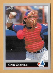 GARY CARTER MONTREAL EXPOS #442 - LEAF NM-MT 1992 - Picture 1 of 2