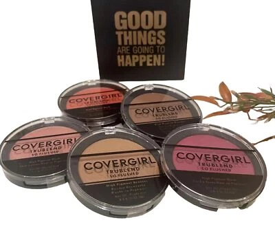 Covergirl Trublend So Flushed High Pigment Blush And Bronzer ~Choose Your Colors - Image 1 of 4