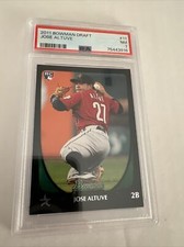 2011 Bowman Draft #11 Jose Altuve Rookie Card! PSA 7! Looks Better! No Reserve!