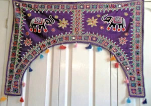 Malisha Marche Toran 100cm x 80cm Oriental exquisite window/door display. - Picture 1 of 7
