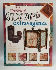 Rubber Stamp Extravaganza by Vesta Abel  metal work copper tool learn wire beads - Picture 1 of 12