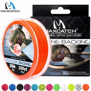 Maxcatch Backing Line 20/30LB 100Yards/300Yards Braided Fly Fishing Backing Line - Picture 1 of 20