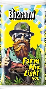Bio2Grow Farm Mix Light 40L Cannabis Grow Blumen Erde Profi Substrat Bonsai - Bild 1 von 8