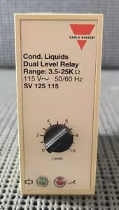 CARLO GAVAZZI SV125115 115V 50/60HZ 11 PIN DUAL RELAY SWITCH - Picture 1 of 6