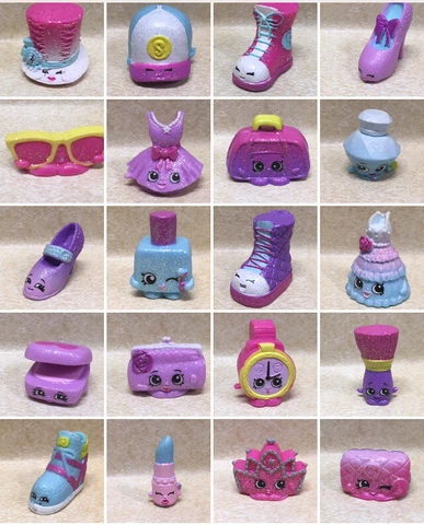 Shopkins 2016 Glamour squad Glitter U Pick from list Loose Figures Cover