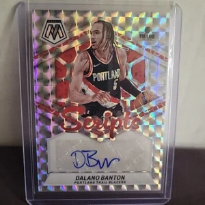 2023-24 Panini Mosaic Basketball Scripts MS-BAN Dalano Banton Silver - Bild 1 von 2