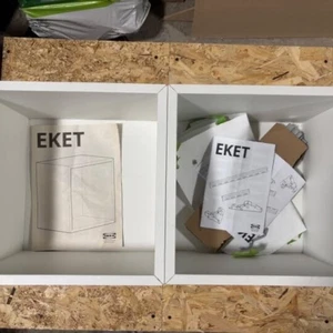 IKEA EKET Cabinet Storage Display Shelf Bookcase Wall Shelving Organiser Unit - Picture 1 of 6