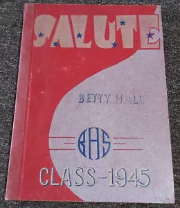 Butte Montana High School 1945 Class Yearbook Annual - Picture 1 of 2