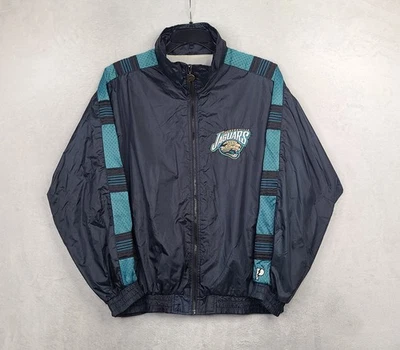 Vintage Pro Player Jacksonville Jaguars Lightweight Jacket Windbreaker Sz Medium - Image 1 of 4