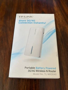 TP-Link Portable Battery Powered 3G/4G Wireless N Router TL-MR3040 - Picture 1 of 10