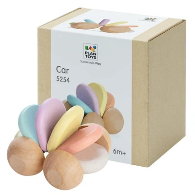 ® Wooden Baby Push Toy Car | Montessori Toy for Infants | Wooden Baby Toy wit... - Image 1 of 4
