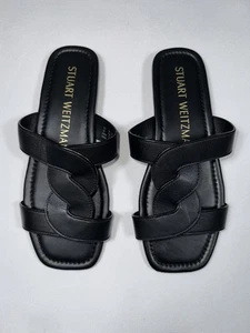 ¡Nuevo! Sandalia Stuart Weitzman Ibiza Slide Talla 7.5 $225 - Imagen 1 de 12