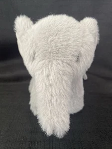 Mamas & Papas Small Grey Elephant Chime Rattle Plush Soft Toy Comforter - Picture 1 of 5