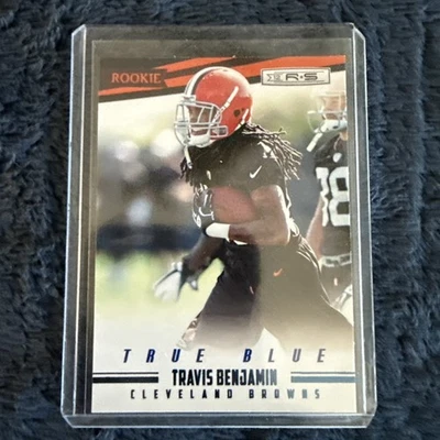 Travis Benjamin Cleveland Browns Hurricanes 2012 Rookies & Stars RC TRUE BLUE - Image 1 of 4
