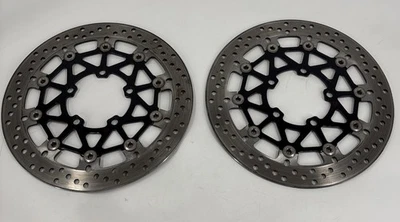 Triumph Tiger 800  2010-2014 Front Brake Rotors Discs Brembo Genuine Vgc #D53 - Image 1 of 4