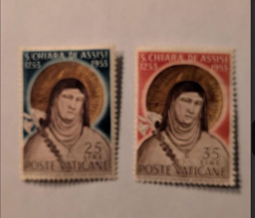 JUEGO VALOR VATICANO # 169-170 Foto 1 de 1