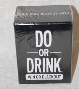 Do or Drink - Win or Black Out Card Game for Adults - New Sealed - Picture 1 of 6