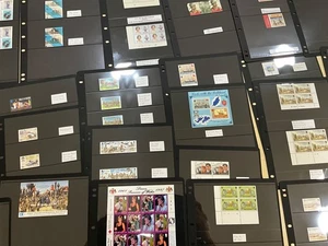 IOM FEHLER VARIANTE POSTFRISCH Fehlwahrnehmung Imperf Isle Of Man Briefmarken in 24 Karten ad25 - Bild 1 von 20