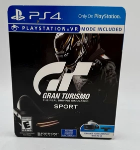 Gran Turismo Sport Sony PlayStation 4 Steelbook, 2017 Edition - Picture 1 of 7