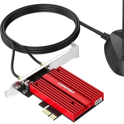 5374 Mbps PCIE-X1 Wireless Adapter AX200Plus+ Gaming Built-in Network Card - Image 1 of 4