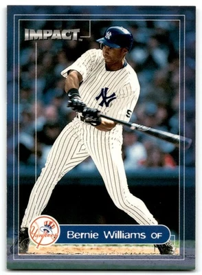 2000 Fleer Impact Bernie Williams New York Yankees #4 - Image 1 of 2