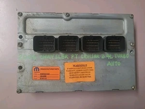 2006 CHRYSLER PT CRUISER 2.4L TURBO AUTO ENGINE COMPUTER ECU PCM 05033441AE - Picture 1 of 9