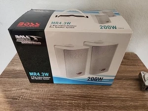 Boss Audio 4" MR4.3W Box Speakers - White - 200W [MR4.3W] - Bild 1 von 4