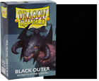 Dragonshield 100 Outer Sleeves - Matte Black