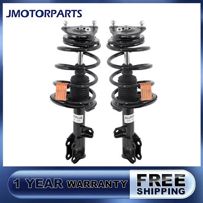 2PCS Front Shocks Complete Struts Assembly For 2007-2010 Hyundai Elantra FWD - Image 1 of 4