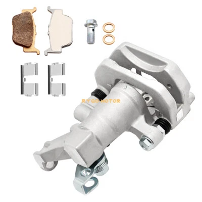 Pinza de freno trasera y pastillas para Honda Pioneer 500 520 700 SXS500 SXS520 SXS700M2/M4 Foto 1 de 4