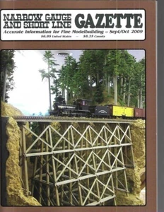 Gaceta calibre estrecho septiembre 2009 Cananea cobre Shay Georgetown Pro Patria Mill - Imagen 1 de 22