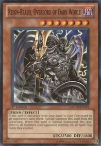 Reign-Beaux, Overlord of Dark World SDGU-EN014 /SR13  X 1 1st Mint YUGIOH - Picture 1 of 1