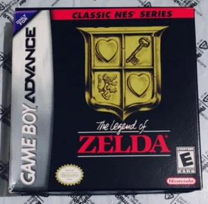 Legend of Zelda Classic NES Nintendo Gameboy Advance Box & Manual-Ships Same Day - Picture 1 of 5