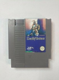 Deadly Towers Nintendo NES Authentic OEM Game Cartridge Only - Tested