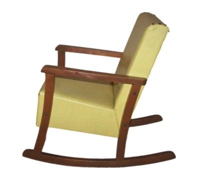 Antique Marietta Chair Co. Walnut Child's Rocking Chair with Nailhead Accents - Image 1 of 4