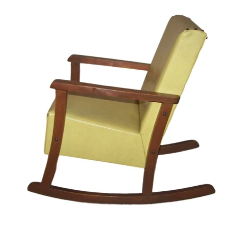 Antique Marietta Chair Co. Walnut Child's Rocking Chair with Nailhead Accents Cover